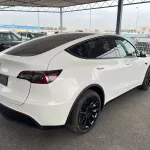Tesla Model Y Long Range 2024 Model Year White Color Exterior - Thumbnail 8