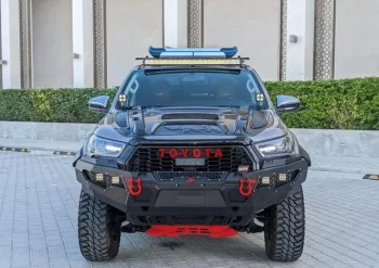 Toyota Hilux Revo 2017 Model Year 4WD AT Gray Color Exterior