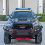 Toyota Hilux Revo 2017 Model Year 4WD AT Gray Color Exterior - Thumbnail 3