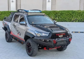 Toyota Hilux Revo 2017 Model Year 4WD AT Gray Color Exterior