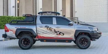 Toyota Hilux Revo 2017 Model Year 4WD AT Gray Color Exterior
