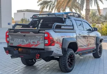 Toyota Hilux Revo 2017 Model Year 4WD AT Gray Color Exterior