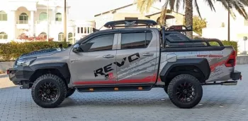 Toyota Hilux Revo 2017 Model Year 4WD AT Gray Color Exterior