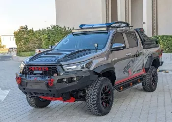 Toyota Hilux Revo 2017 Model Year 4WD AT Gray Color Exterior