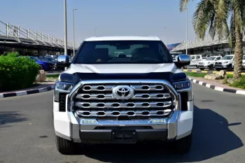 TOYOTA TUNDRA CREWMAX PLATINUM 1794 2025 MODEL YEAR WHITE COLOR