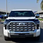 TOYOTA TUNDRA CREWMAX PLATINUM 1794 2025 MODEL YEAR WHITE COLOR - Thumbnail 1