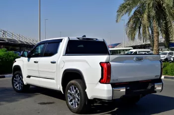 TOYOTA TUNDRA CREWMAX PLATINUM 1794 2025 MODEL YEAR WHITE COLOR