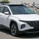 Hyundai Tucson Standard 1.6L Petrol 2024 Model Year White Color Exterior - Thumbnail 1