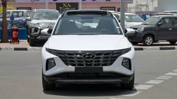Hyundai Tucson Standard 1.6L Petrol 2024 Model Year White Color Exterior