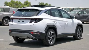 Hyundai Tucson Standard 1.6L Petrol 2024 Model Year White Color Exterior