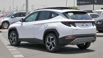 Hyundai Tucson Standard 1.6L Petrol 2024 Model Year White Color Exterior