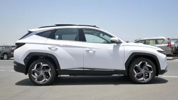 Hyundai Tucson Standard 1.6L Petrol 2024 Model Year White Color Exterior