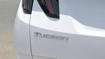 Hyundai Tucson Standard 1.6L Petrol 2024 Model Year White Color Exterior