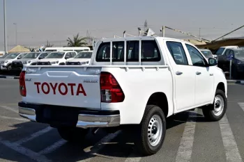 TOYOTA HILUX 2025 MODEL YEAR DOUBLE CAB PICKUP DLX-G DIESEL WHITE COLOR