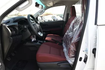 TOYOTA HILUX 2025 MODEL YEAR DOUBLE CAB PICKUP DLX-G DIESEL WHITE COLOR