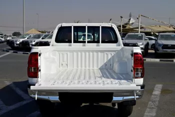TOYOTA HILUX 2025 MODEL YEAR DOUBLE CAB PICKUP DLX-G DIESEL WHITE COLOR