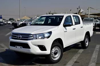 TOYOTA HILUX 2025 MODEL YEAR DOUBLE CAB PICKUP DLX-G DIESEL WHITE COLOR