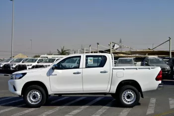 TOYOTA HILUX 2025 MODEL YEAR DOUBLE CAB PICKUP DLX-G DIESEL WHITE COLOR