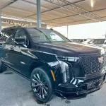 Cadillac Escalade-V 2025 Model Year Black Color Exterior - Thumbnail 3