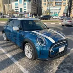 Mini Cooper 2022 Model Year Petrol Right Hand Drive RHD Blue Color - Thumbnail 1