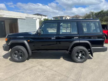 Toyota Land Cruiser Hard Top LC 76 Diesel Right Hand Drive Automatic Black Color
