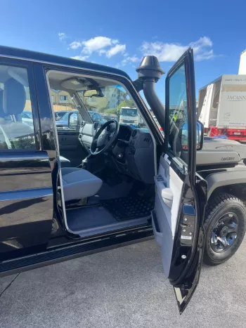 Toyota Land Cruiser Hard Top LC 76 Diesel Right Hand Drive Automatic Black Color