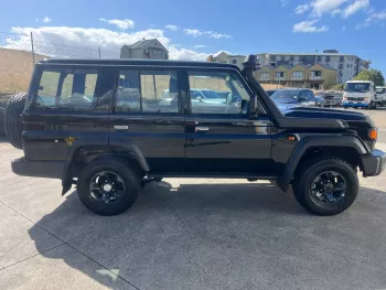 Toyota Land Cruiser Hard Top LC 76 Diesel Right Hand Drive Automatic Black Color