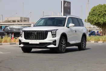 GAC GS8 2.0L Turbo Petrol 2024 Model Year White Color Exterior
