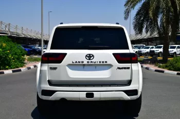 TOYOTA LAND CRUISER 300 ADVENTURE 2022 MODEL YEAR DIESEL WHITE COLOR