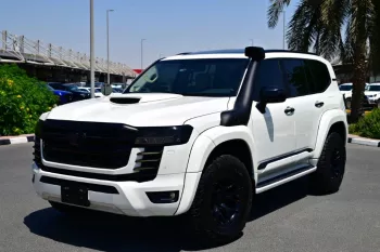 TOYOTA LAND CRUISER 300 ADVENTURE 2022 MODEL YEAR DIESEL WHITE COLOR