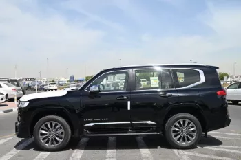 TOYOTA LAND CRUISER VXR 2025 MODEL YEAR DIESEL BLACK COLOR EXTERIOR
