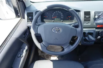 TOYOTA HIACE 2.5L DIESEL 15 SEATER HIGH ROOF STD MANUAL WHITE COLOR