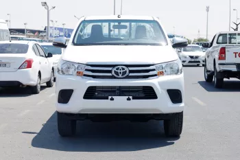 TOYOTA HILUX 2.4L DIESEL 4WD SINGLE CAB DLX-G MANUAL WHITE COLOR