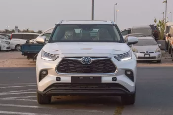 TOYOTA HIGHLANDER HYBRID 2.5L 2024 MODEL YEAR WHITE COLOR