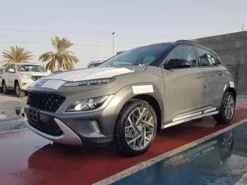 Hyundai Kona 1.6L Hybrid 2022 Model Year Gray Color Exterior