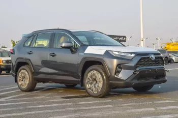 TOYOTA RAV4 HYBRID 2024 MODEL YEAR 2.5L GRAY COLOR EXTERIOR