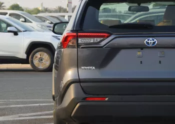 TOYOTA RAV4 HYBRID 2024 MODEL YEAR 2.5L GRAY COLOR EXTERIOR