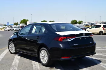 TOYOTA COROLLA XLI-G 2025 MODEL YEAR 2.0L PETROL BLACK COLOR
