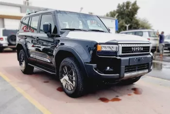 TOYOTA PRADO 2.4L PETROL ALL ROUNDER-G 2025 MODEL YEAR BLACK COLOR
