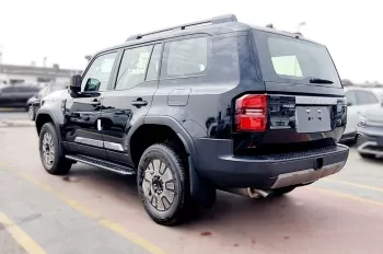 TOYOTA PRADO 2.4L PETROL ALL ROUNDER-G 2025 MODEL YEAR BLACK COLOR
