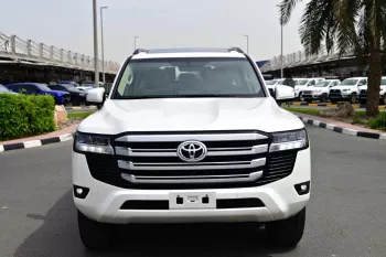 TOYOTA LAND CRUISER 300 EXR 2025 MODEL YEAR PETROL WHITE COLOR