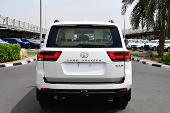 TOYOTA LAND CRUISER 300 EXR 2025 MODEL YEAR PETROL WHITE COLOR