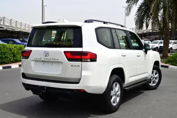 TOYOTA LAND CRUISER 300 EXR 2025 MODEL YEAR PETROL WHITE COLOR