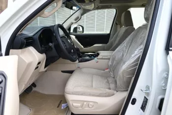 TOYOTA LAND CRUISER 300 EXR 2025 MODEL YEAR PETROL WHITE COLOR
