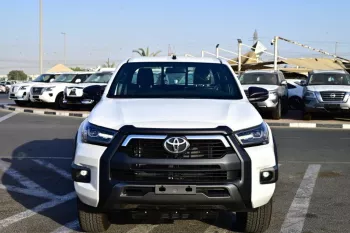 TOYOTA HILUX 2025 MODEL YEAR DOUBLE CAB ADVENTURE+ PETROL WHITE COLOR