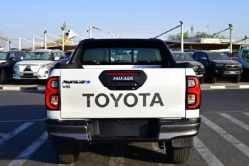 TOYOTA HILUX 2025 MODEL YEAR DOUBLE CAB ADVENTURE+ PETROL WHITE COLOR