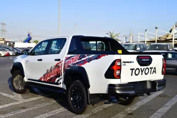 TOYOTA HILUX 2025 MODEL YEAR DOUBLE CAB ADVENTURE+ PETROL WHITE COLOR