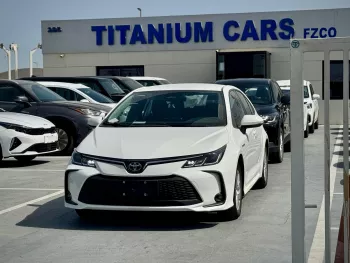 TOYOTA COROLLA PIONEER 1.8L HYBRID 2024 MODEL WHITE Automatic