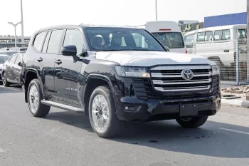 TOYOTA LANDCRUISER 300 2024 MODEL YEAR 4.0L PETROL GXR BLACK COLOR