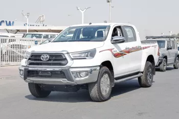 TOYOTA HILUX 2024 MODE YEAR 2.7L PETROL GLXS-V AUTOMATIC WHITE COLOR